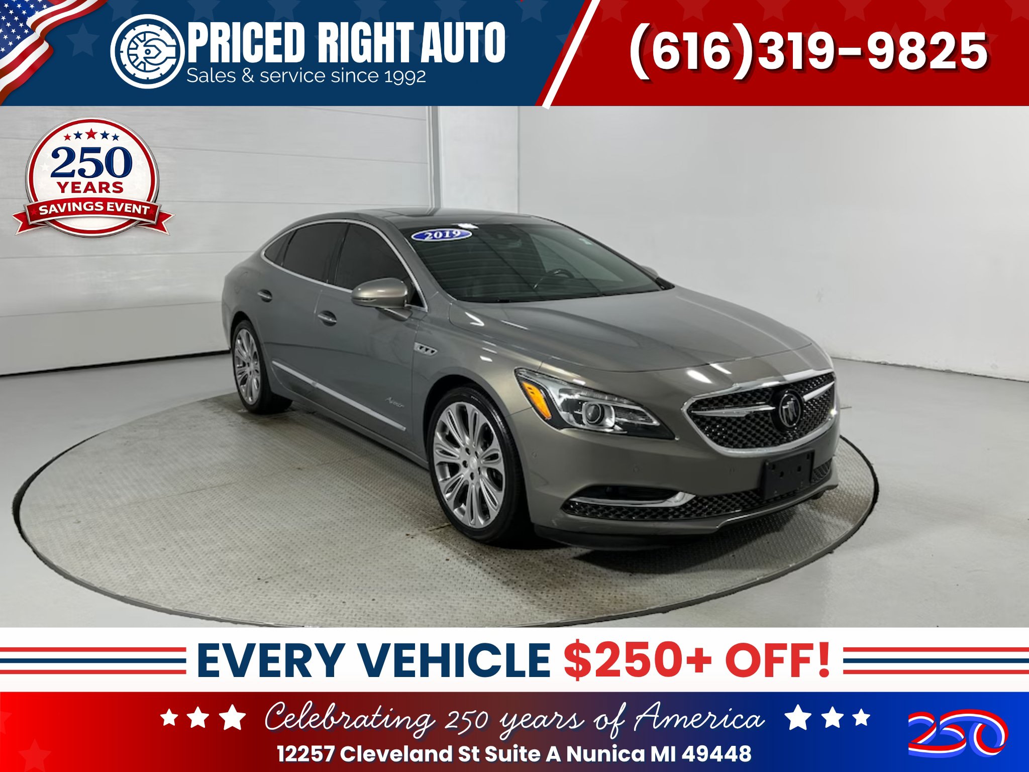 Used 2019 Buick LaCrosse Avenir w/ Driver Confidence Package II