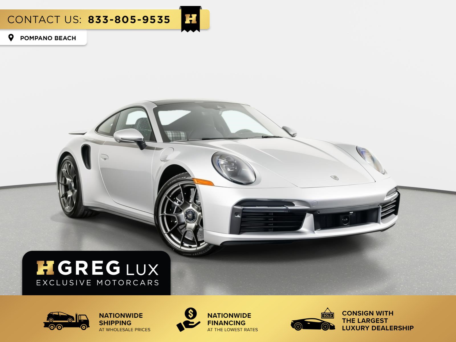 Used 2025 Porsche 911 Turbo AWD/4WD image 1