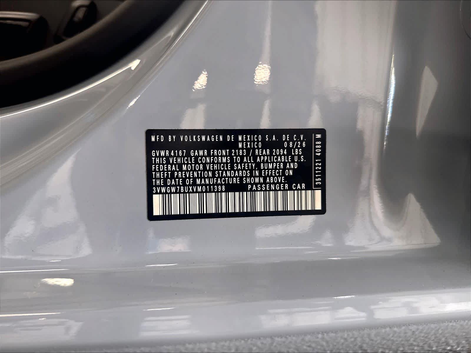 New 2027 Volkswagen Jetta SEL FWD image 8