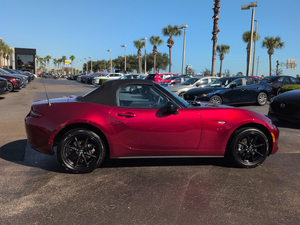 Used 2026 MAZDA MX-5 Miata Sport w/ Interior Package RWD image 3