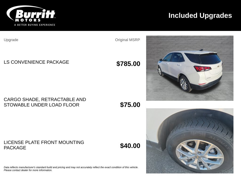 Used 2024 Chevrolet Equinox LS w/ LS Convenience Package AWD/4WD image 3
