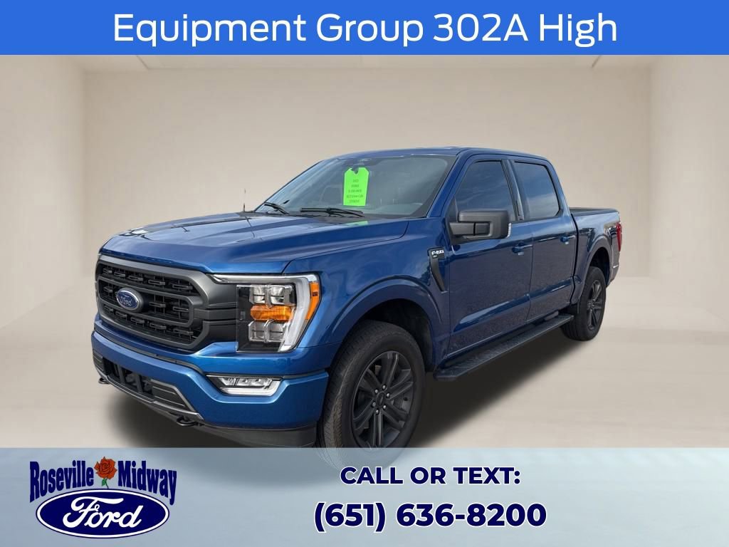 Used 2022 Ford F150 XLT w/ Equipment Group 302A High image 3