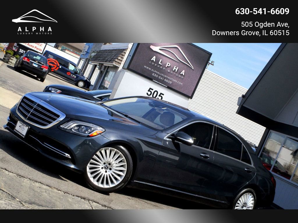 Used 2018 Mercedes-Benz S 560 4MATIC Sedan image 1