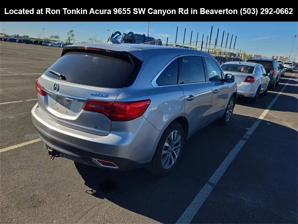 Used 2016 Acura MDX SH-AWD w/ Technology Package image 6