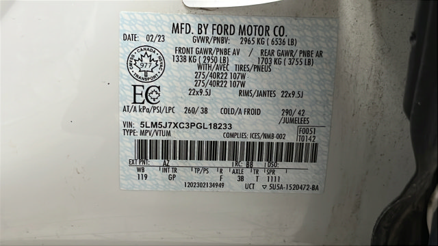 Used 2023 Lincoln Aviator Reserve w/ Equipment Group 201A AWD/4WD image 29