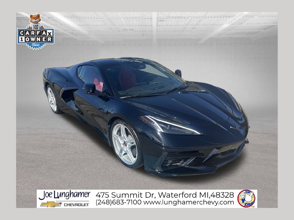Certified 2024 Chevrolet Corvette Stingray Coupe w/ 1LT RWD 360° Tour