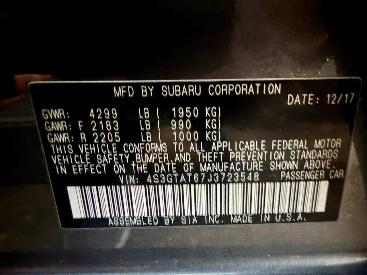 Used 2018 Subaru Impreza 2.0i Limited AWD/4WD image 47