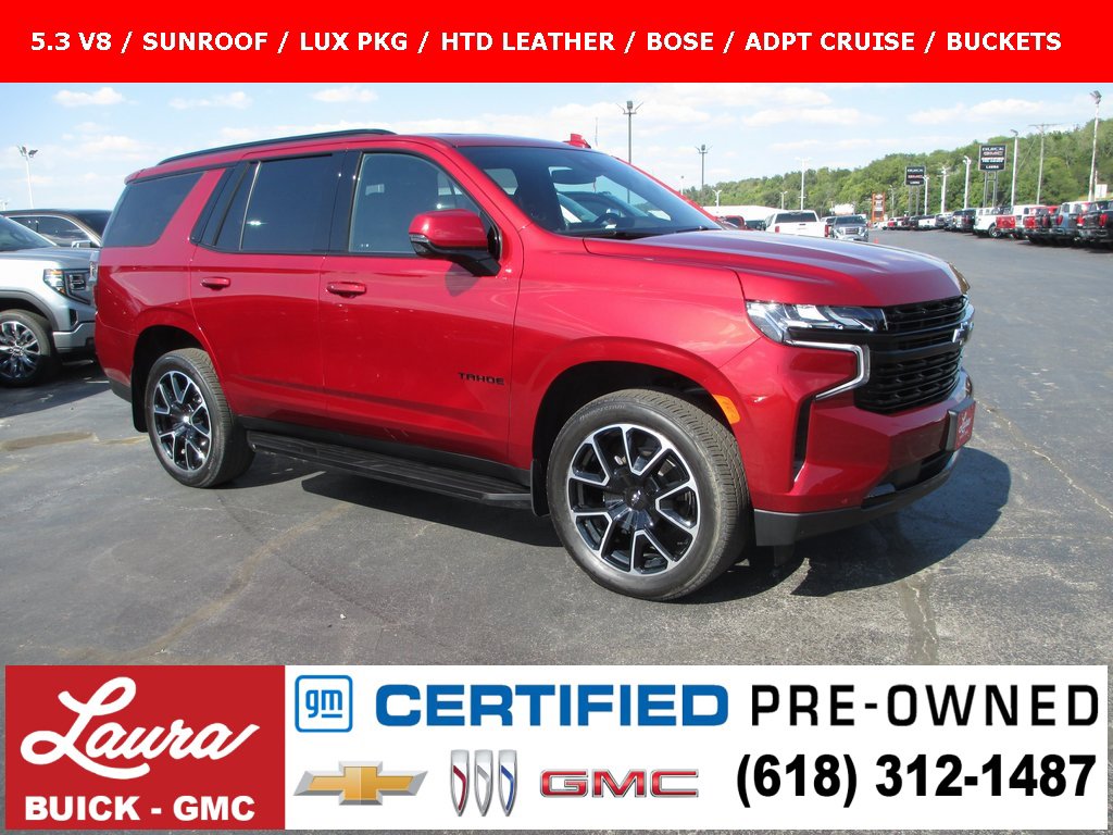 Certified 2024 Chevrolet Tahoe RST w/ Luxury Package