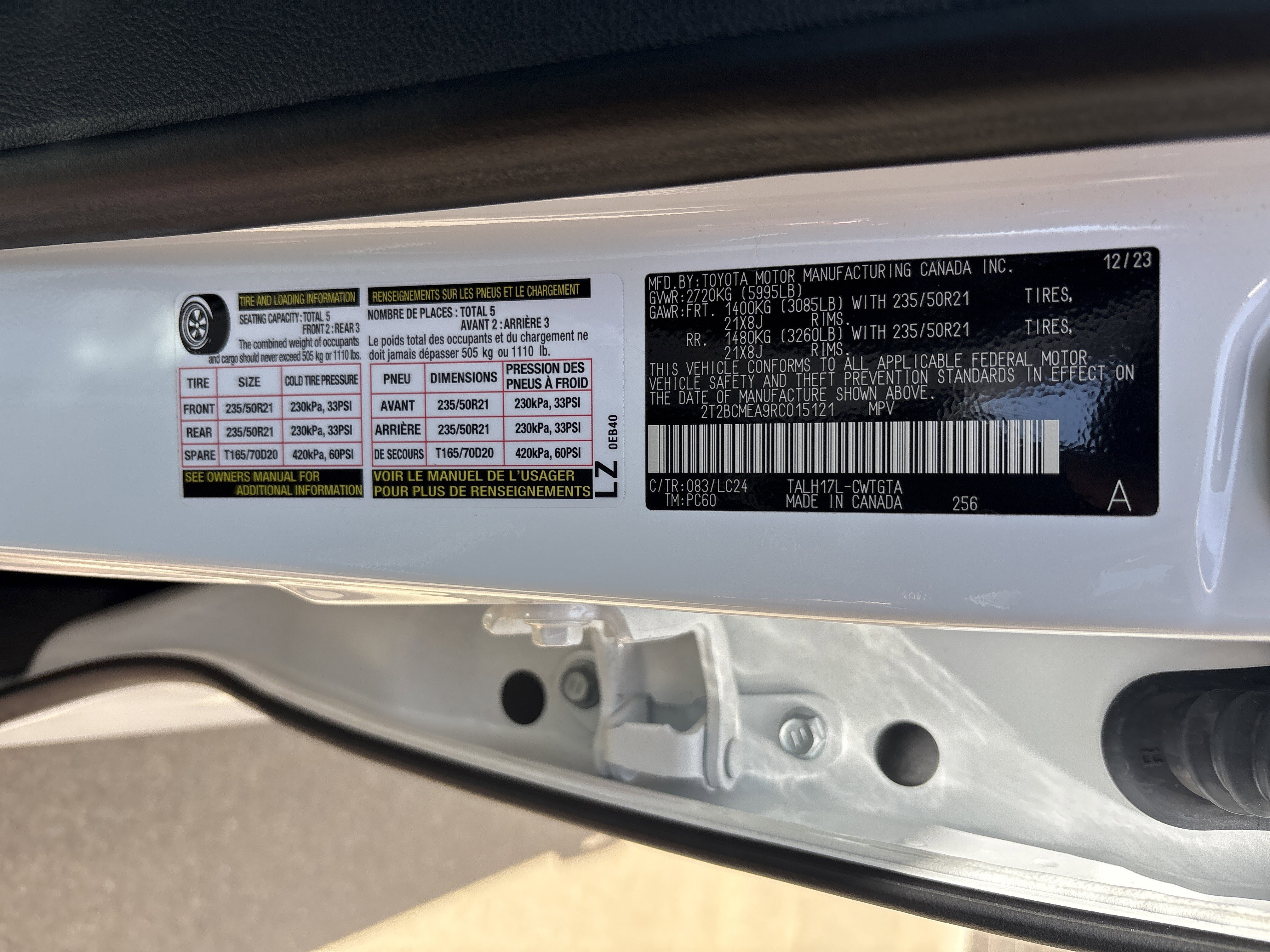 Used 2024 Lexus RX 500h F Sport w/ Convenience Package AWD/4WD image 35