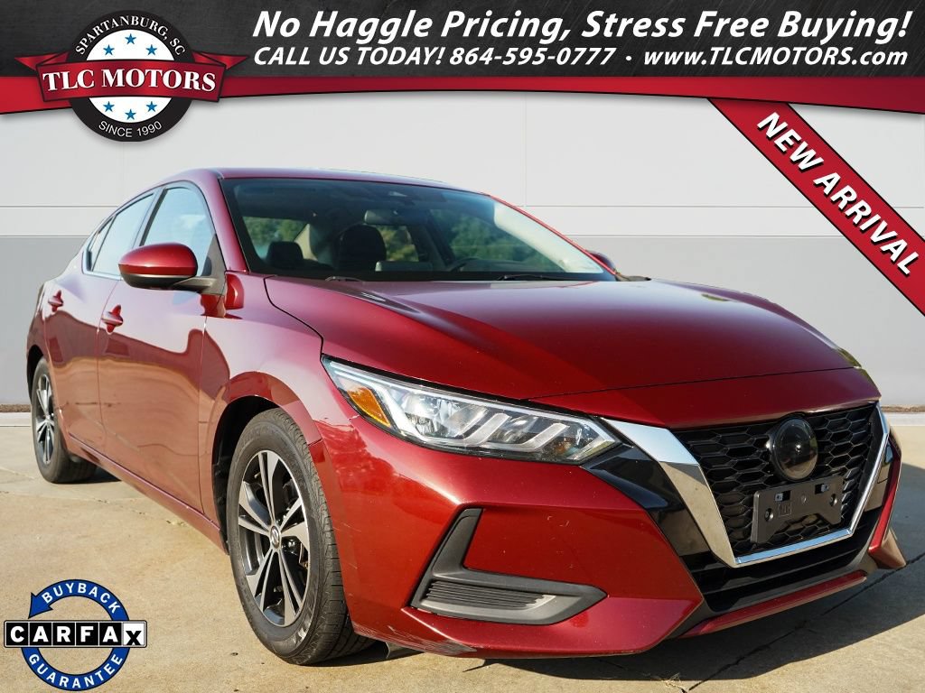 Used 2021 Nissan Sentra SV FWD image 1