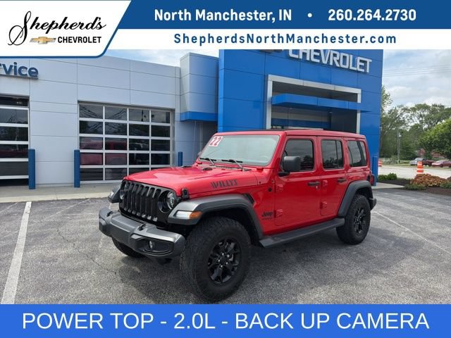 Used 2022 Jeep Wrangler Unlimited Sport AWD/4WD video 1