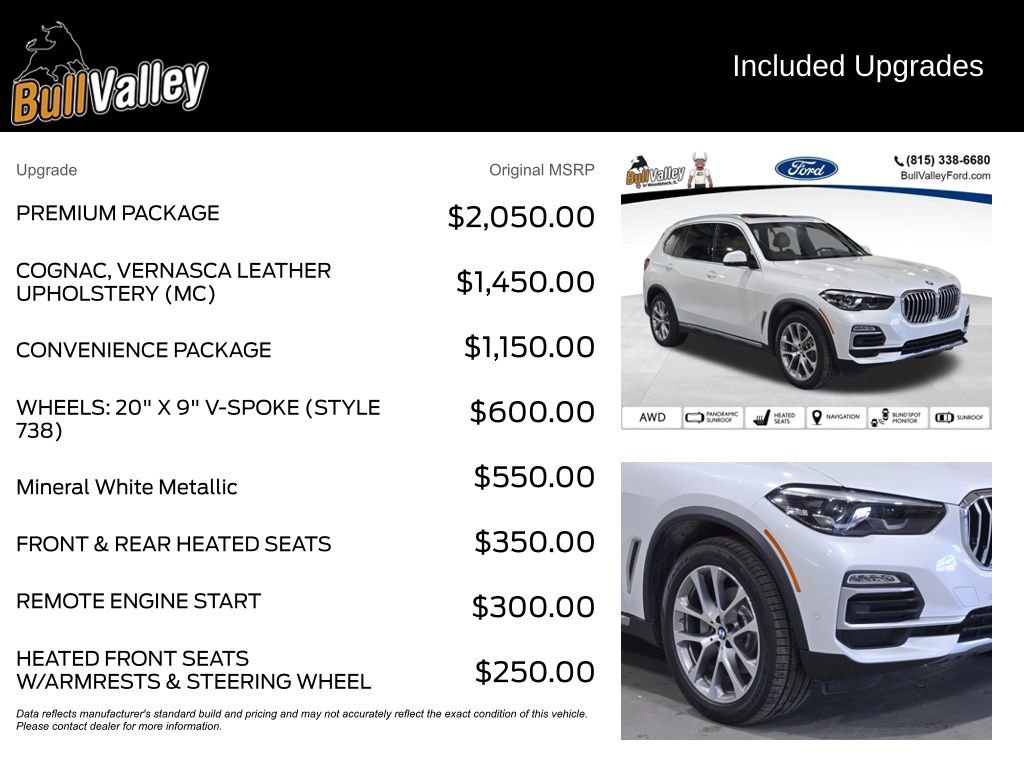 Used 2019 BMW X5 xDrive40i w/ Premium Package image 9