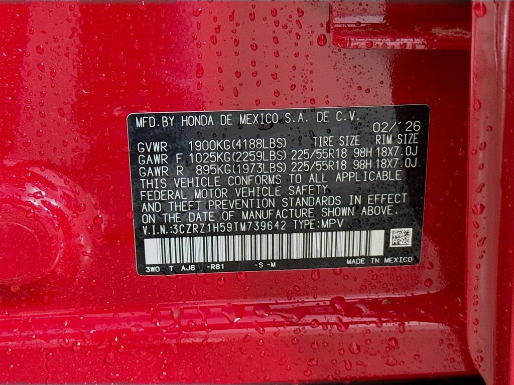 New 2026 Honda HR-V Sport image 30