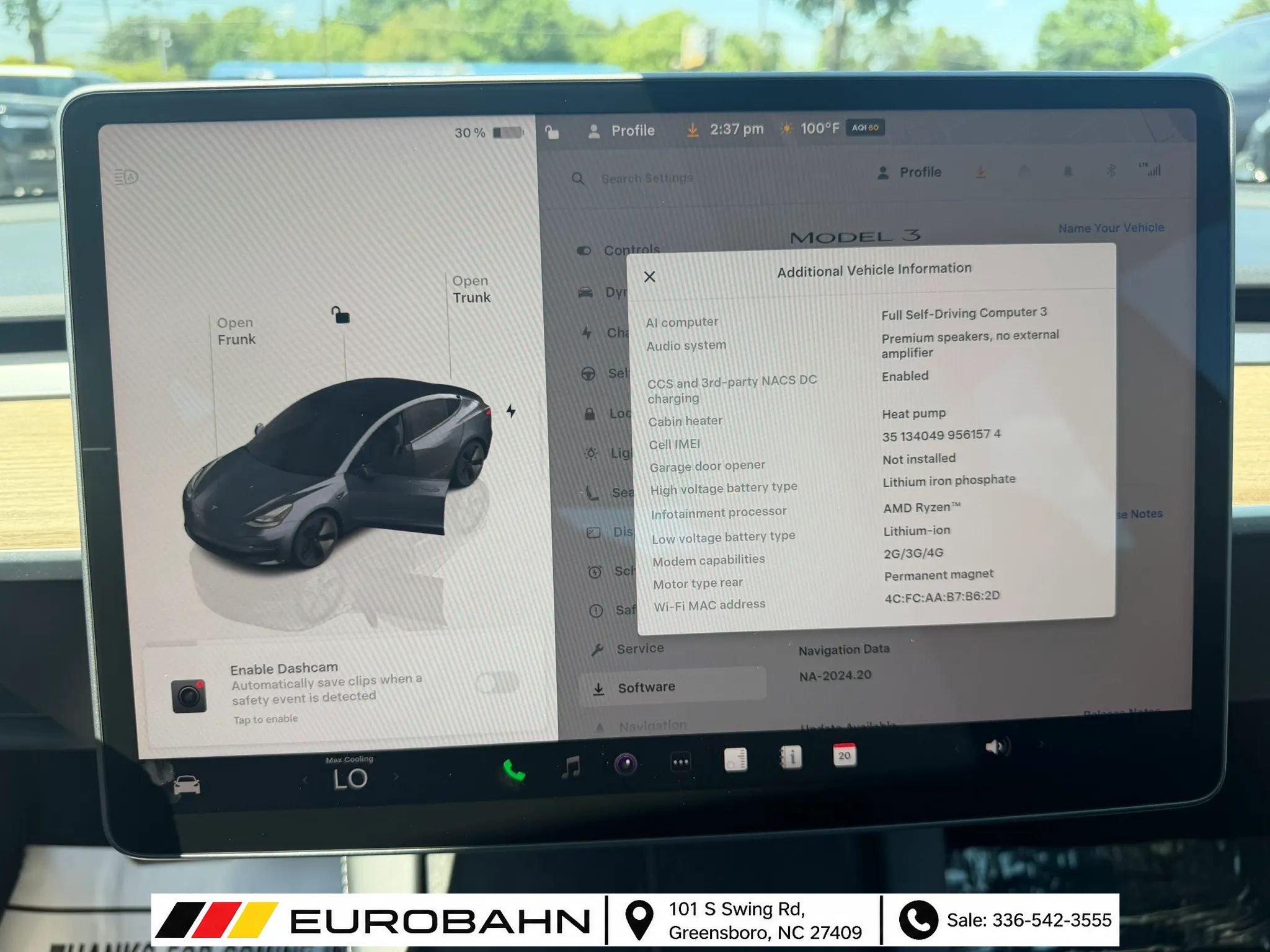 Used 2023 Tesla Model 3 Standard Range RWD image 15