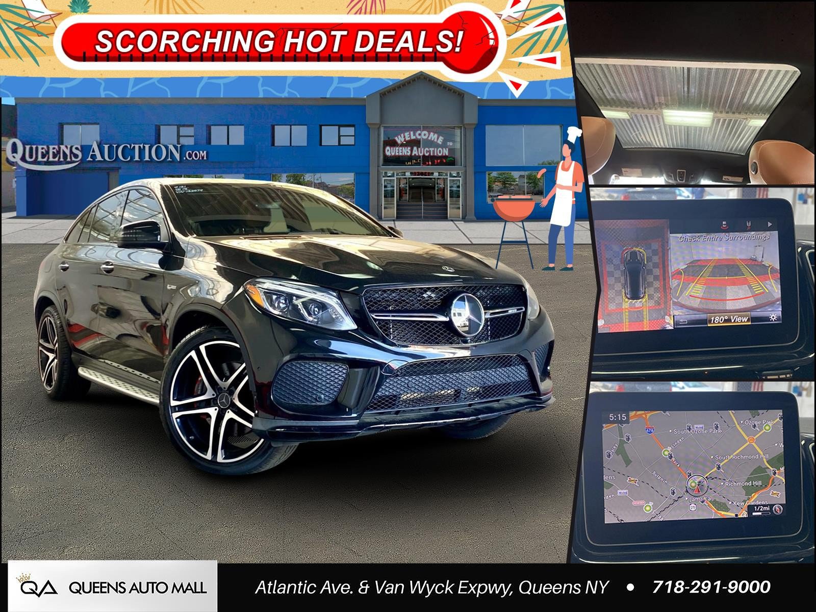Used 2019 Mercedes-Benz GLE 43 AMG 4MATIC Coupe w/ Premium 3 Package