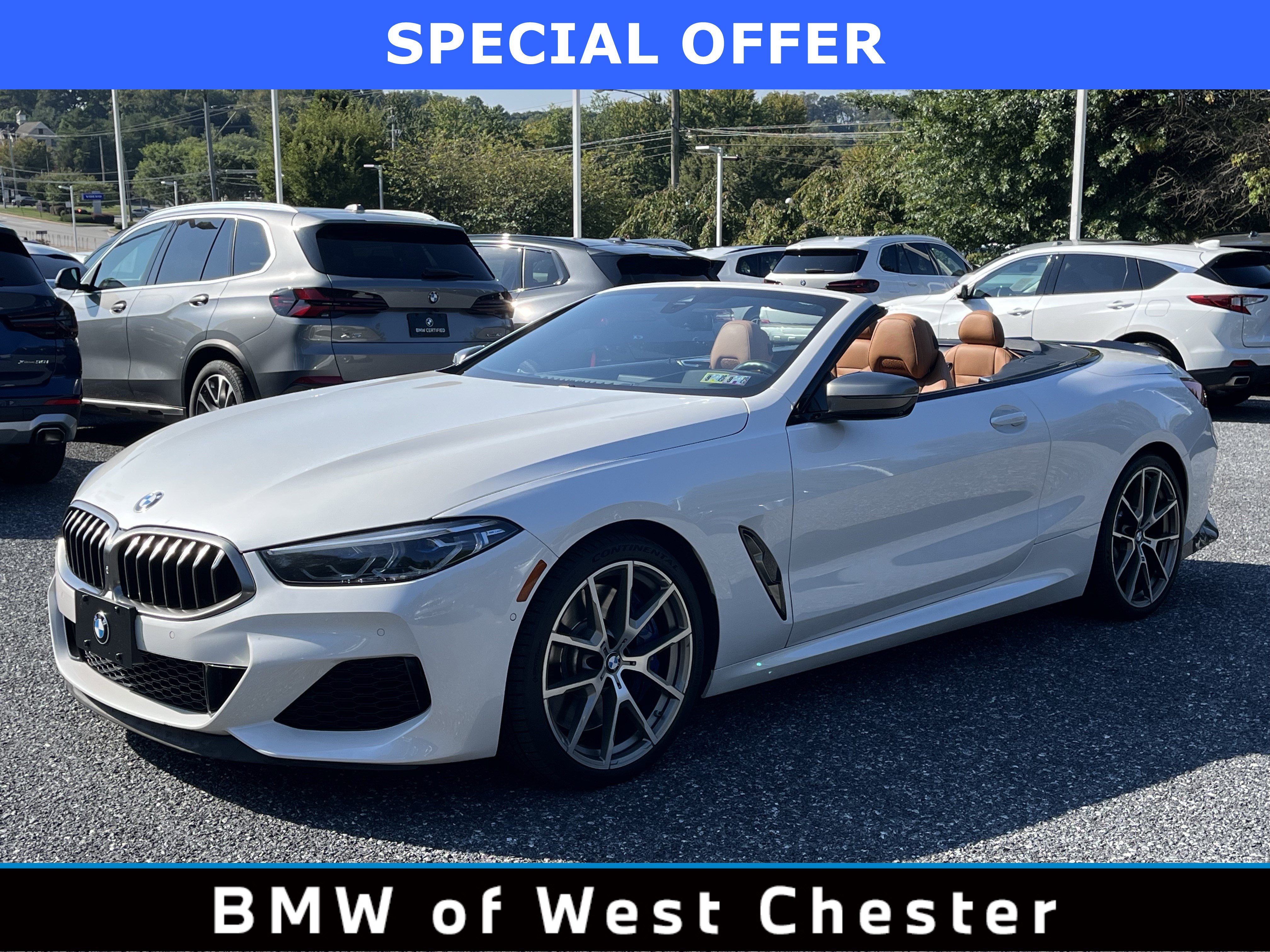 Used 2019 BMW M850i xDrive Convertible w/ Driver Assistance Package image 1