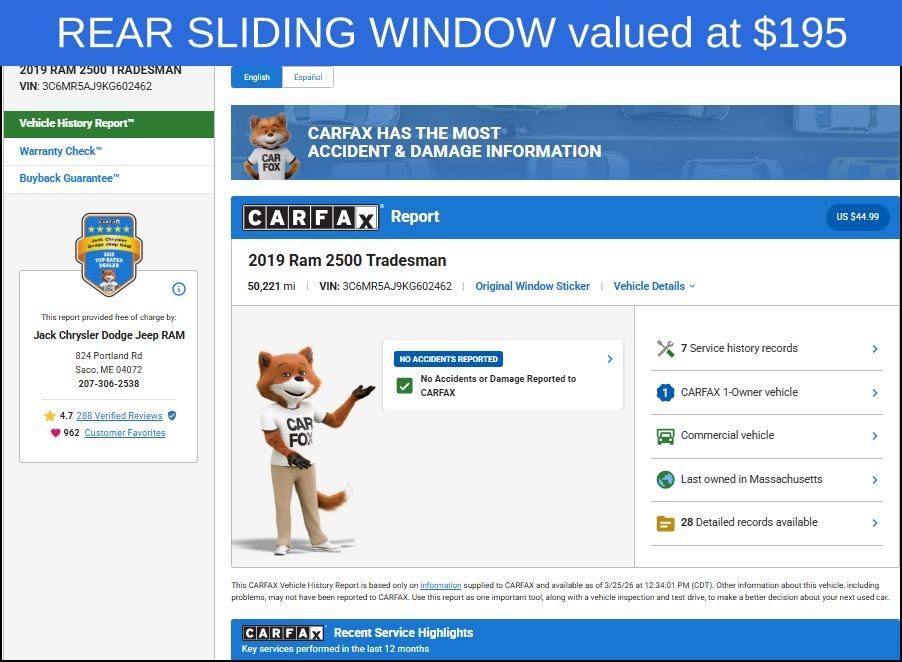 Used 2019 RAM 2500 Tradesman w/ Chrome Appearance Group image 14