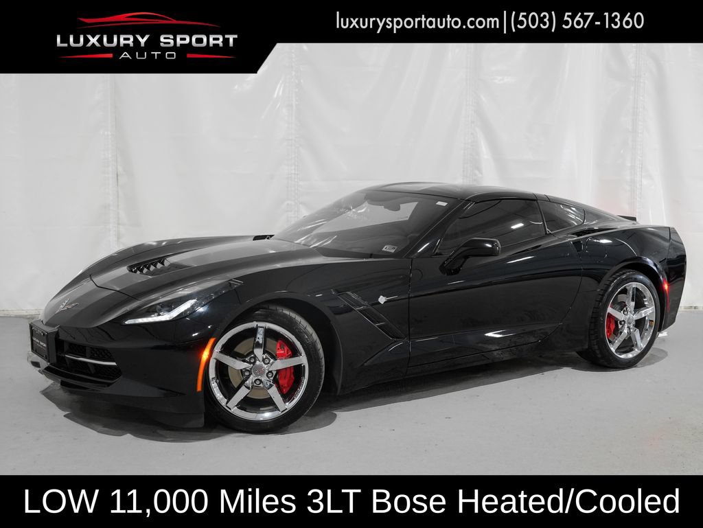 Used 2014 Chevrolet Corvette Stingray Coupe w/ 3LT Preferred Equipment Group RWD image 1