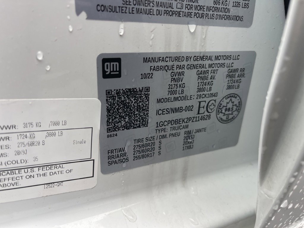 Used 2023 Chevrolet Silverado 1500 Custom w/ Rally Edition image 37