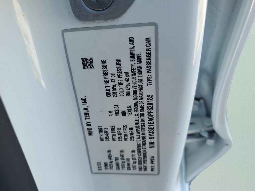 Used 2023 Tesla Model 3 Standard Range RWD image 25