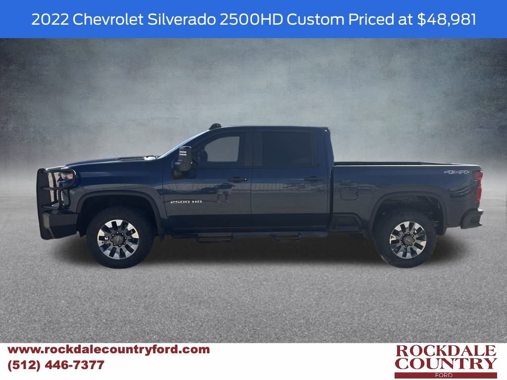 Used 2022 Chevrolet Silverado 2500 Custom w/ Custom Value Package
