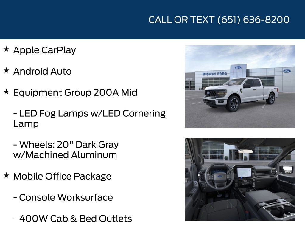 New 2025 Ford F150 STX w/ Equipment Group 200A image 5