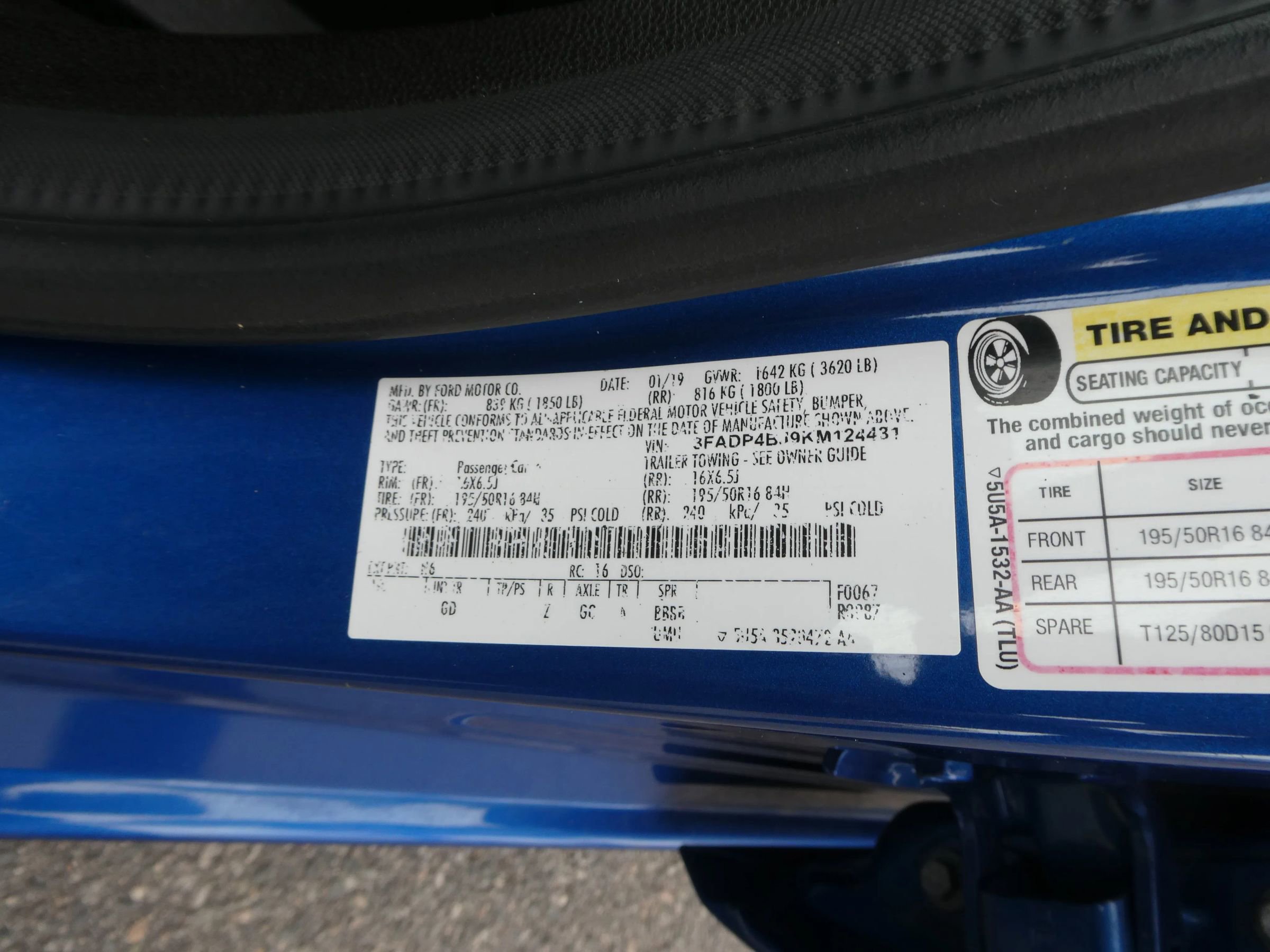 Used 2019 Ford Fiesta SE w/ Equipment Group 201A image 10