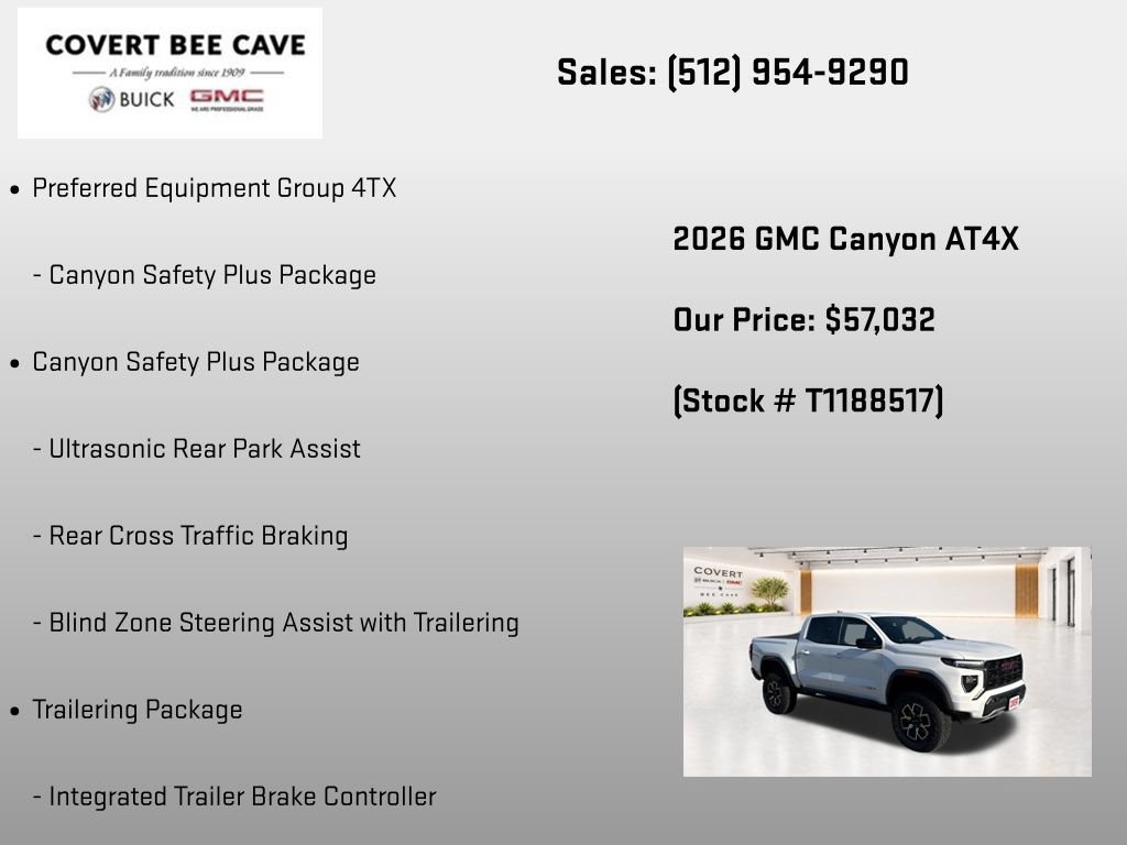 New 2026 GMC Canyon AT4X AWD/4WD image 32