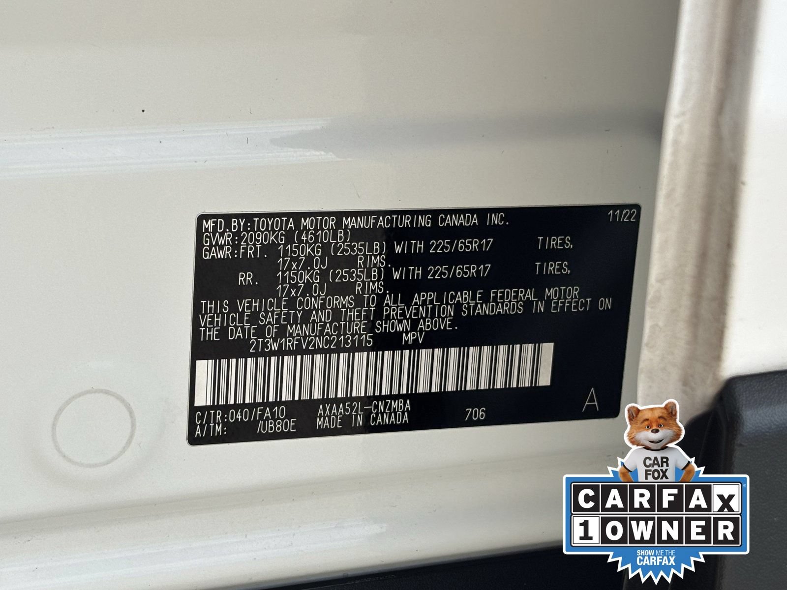 Used 2022 Toyota RAV4 XLE w/ Convenience Package FWD image 35