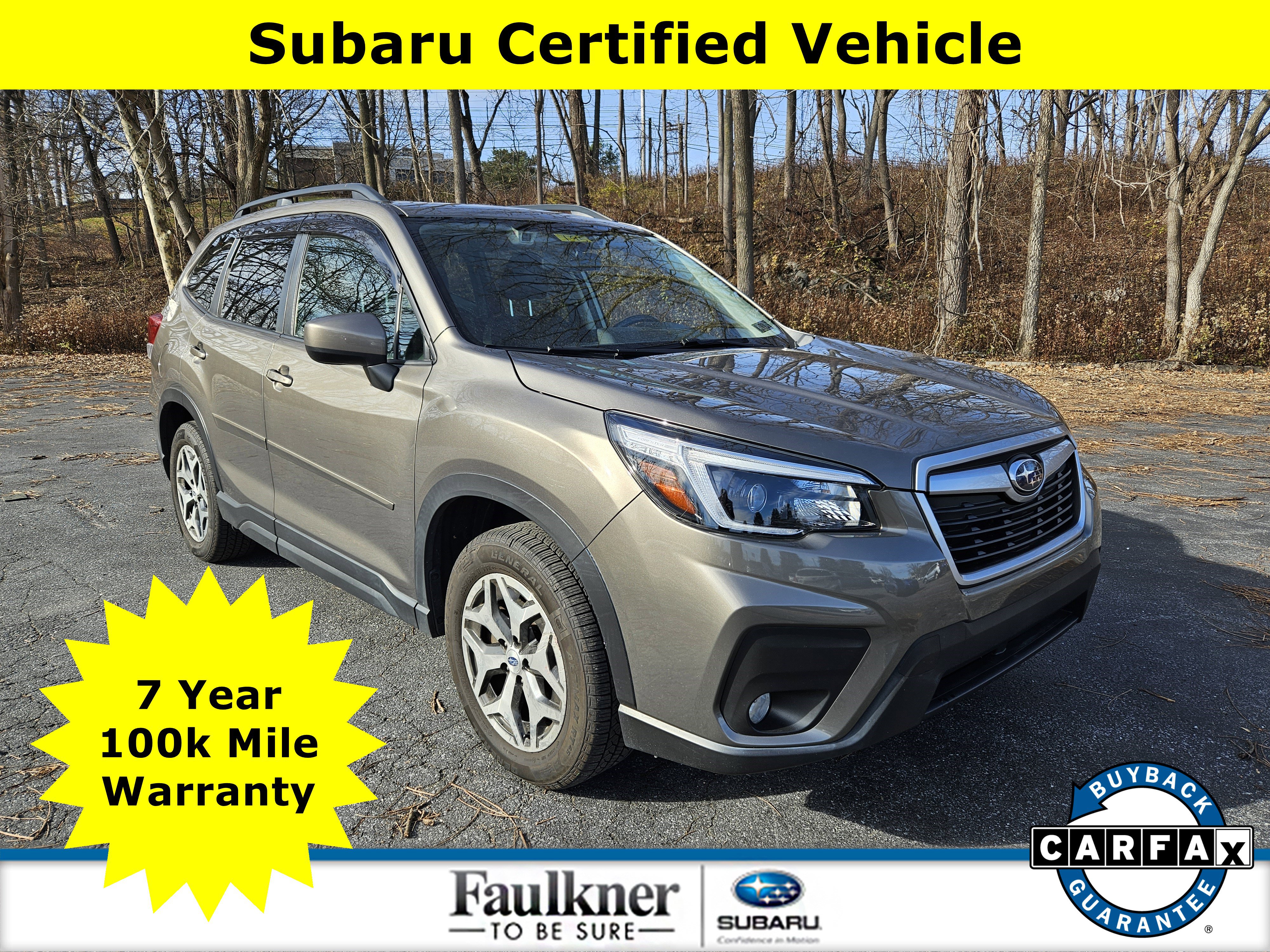 Certified 2021 Subaru Forester Premium