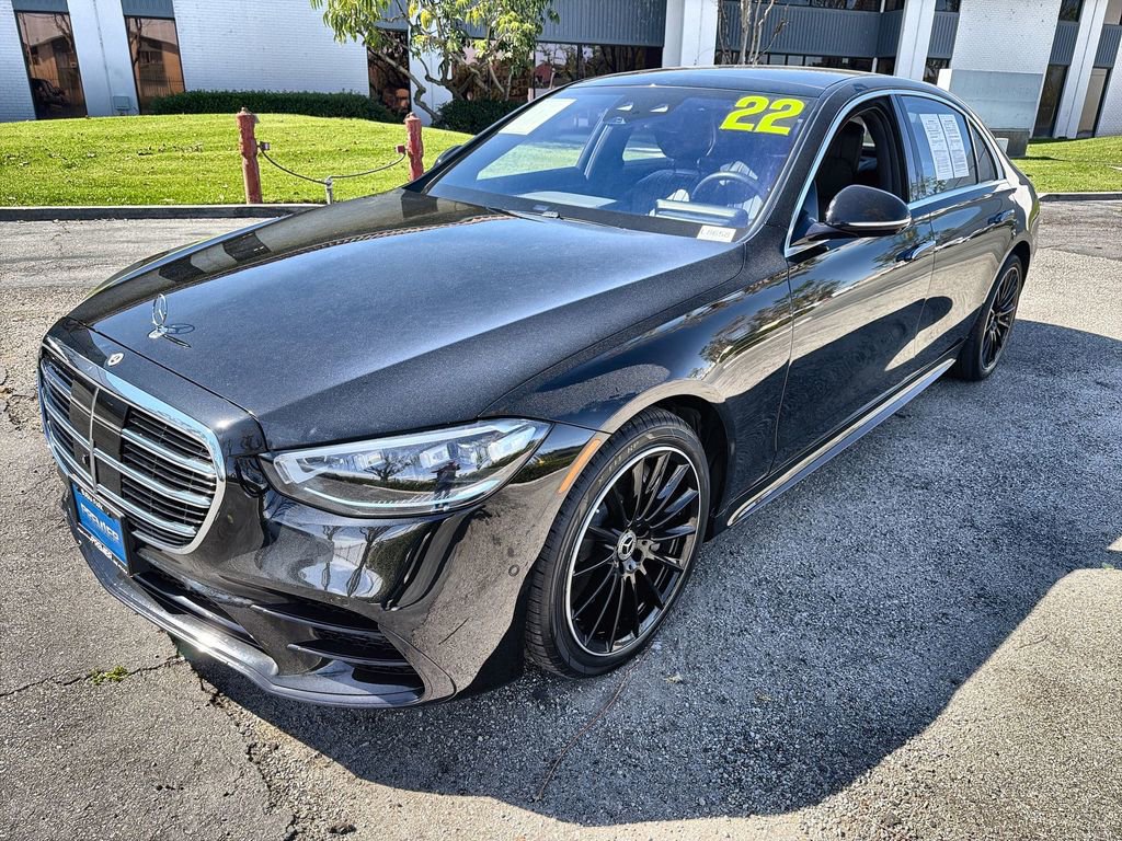 Used 2022 Mercedes-Benz S 580 4MATIC Sedan w/ AMG Line Package