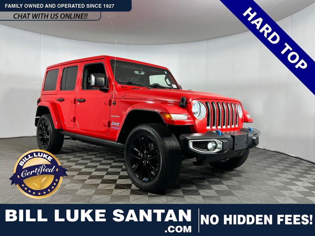 Used 2022 Jeep Wrangler Unlimited Sahara w/ Cold Weather Group image 1