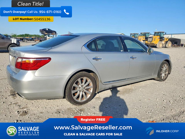 Used 2012 Lexus LS 460 L w/ Luxury Pkg AWD/4WD image 4
