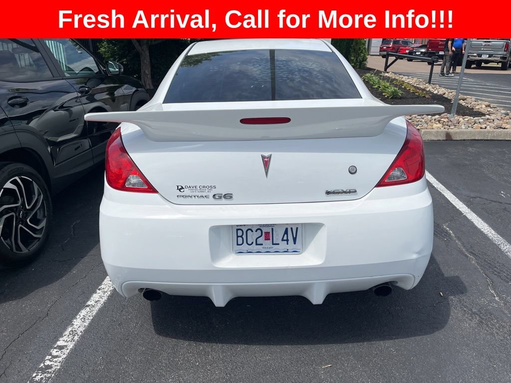 Used 2009 Pontiac G6 GXP w/ Sun And Sound Plus Package FWD image 8