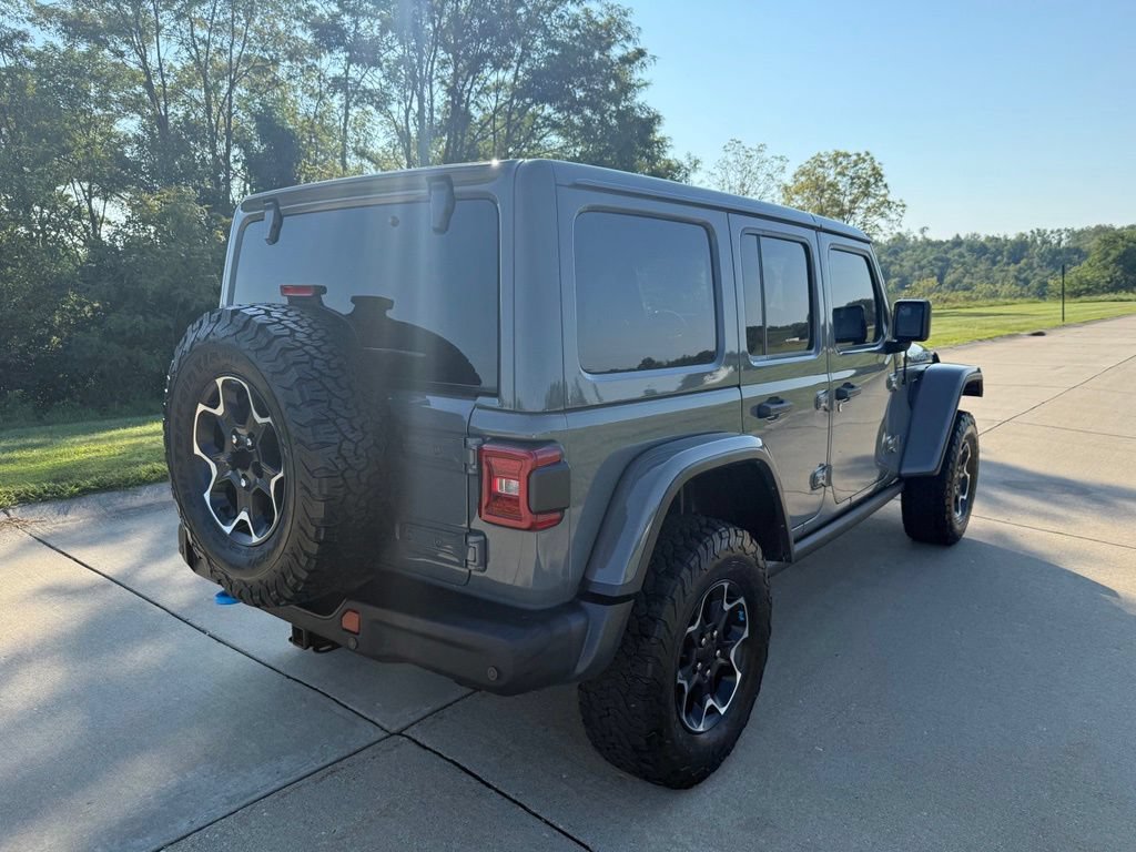 Used 2022 Jeep Wrangler Unlimited Rubicon 4xe w/ Steel Bumper Group AWD/4WD image 3