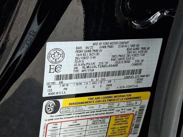 Used 2022 Lincoln Navigator L Reserve w/ Equipment Group 201A AWD/4WD image 31