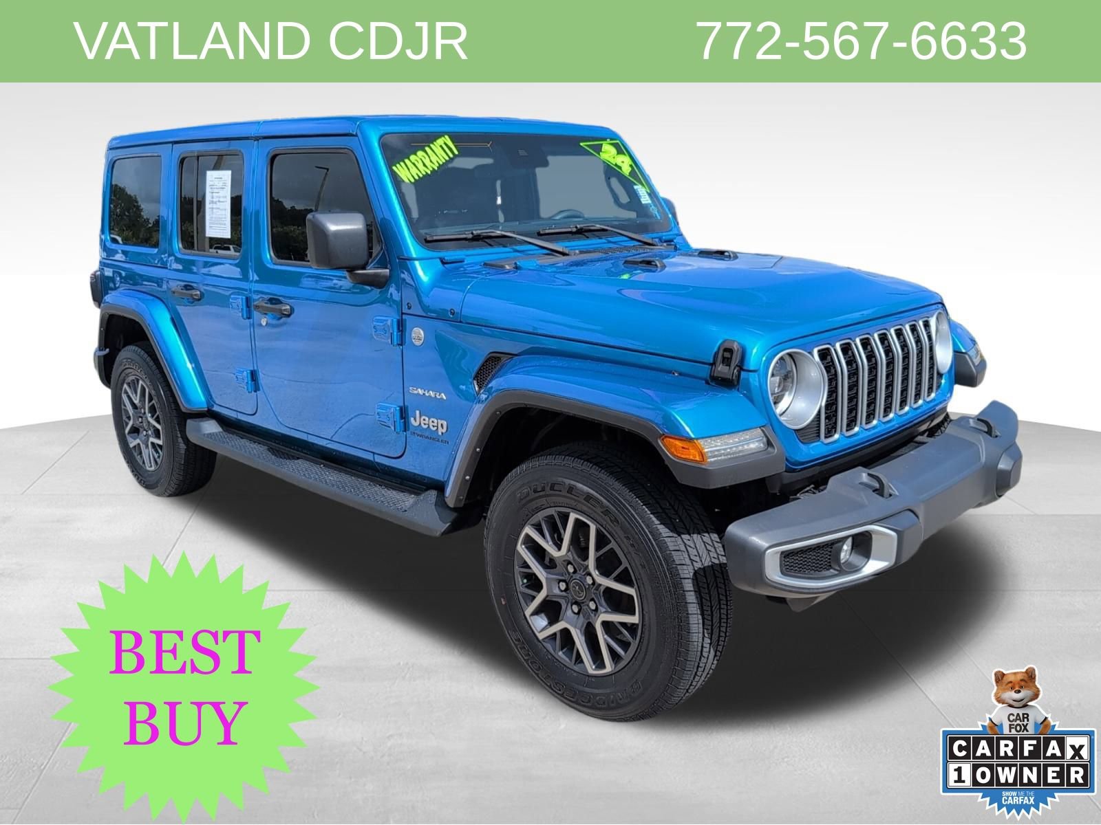 Certified 2024 Jeep Wrangler Sahara w/ Safety Group