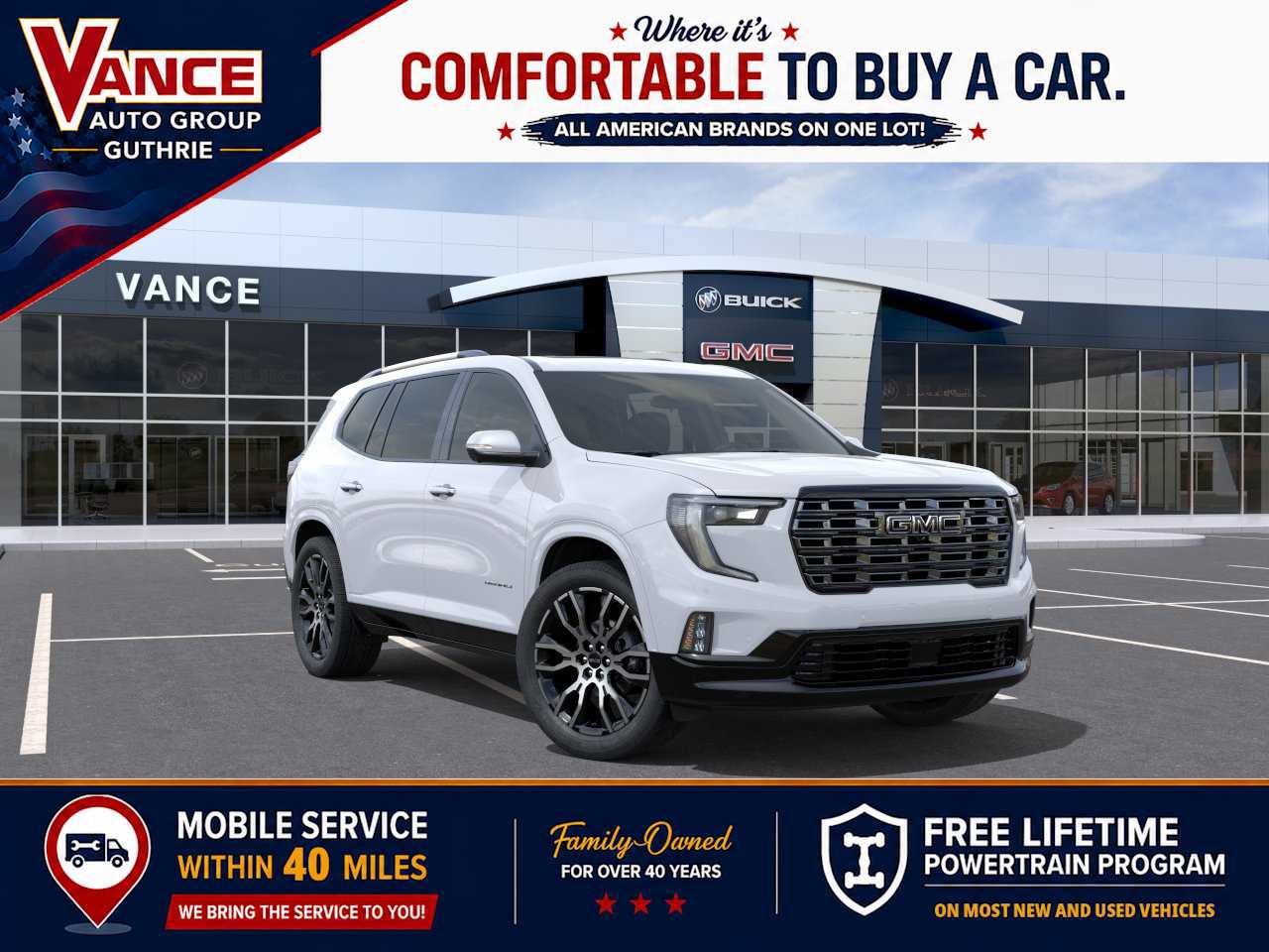 New 2026 GMC Acadia Denali Ultimate