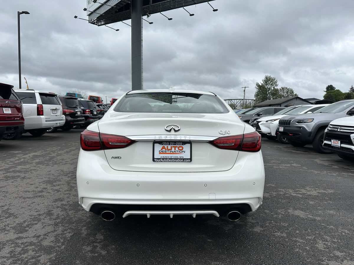 Used 2021 INFINITI Q50 Sensory w/ All Weather Package AWD/4WD image 7