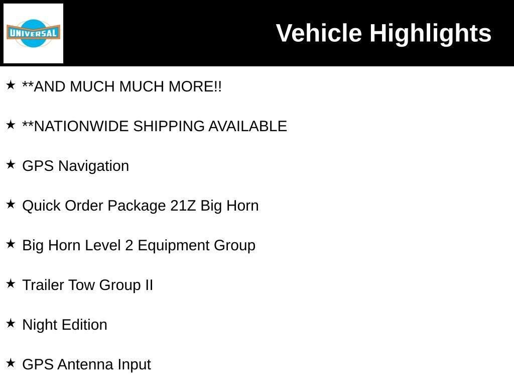 New 2026 RAM 1500 Big Horn AWD/4WD image 10