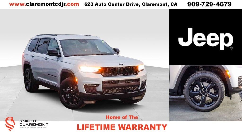 New 2025 Jeep Grand Cherokee L Limited w/ Black Appearance Package