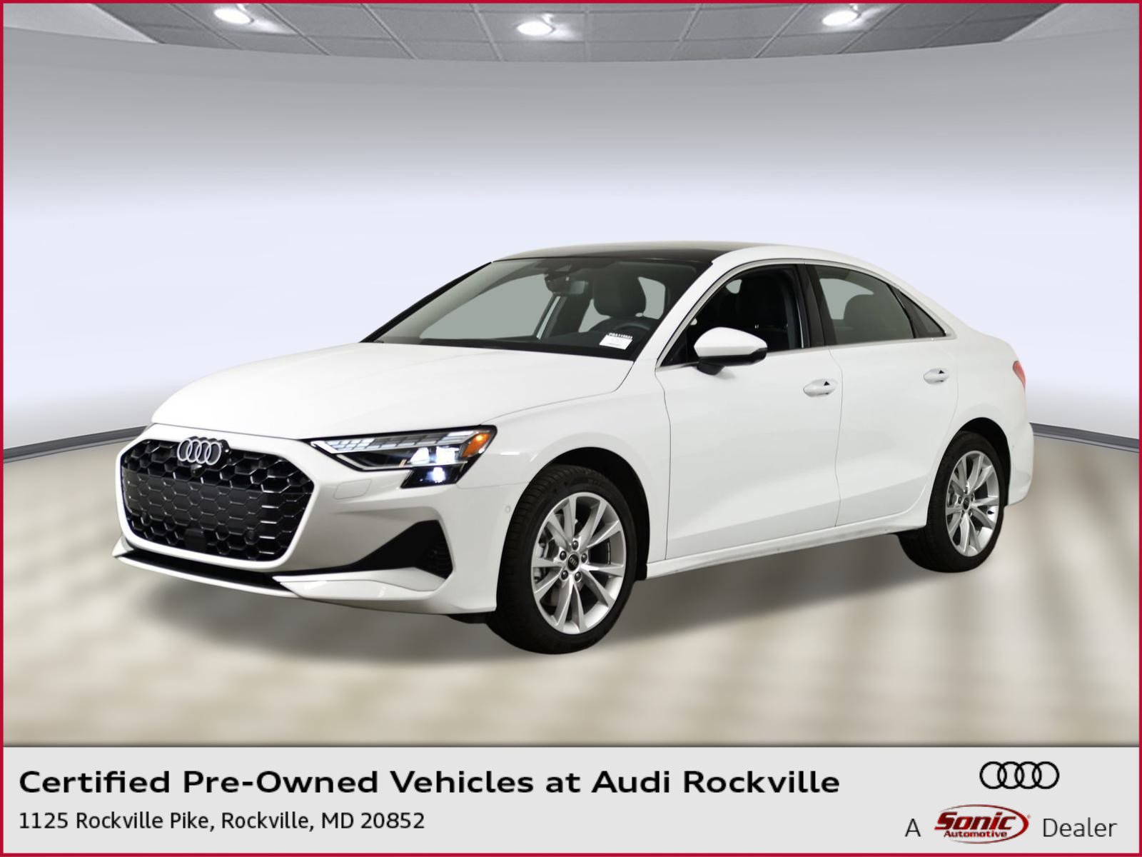 Certified 2025 Audi A3 2.0T Premium Plus w/ Premium Plus Package