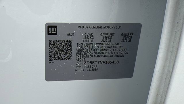 Used 2022 Chevrolet Malibu LT image 30