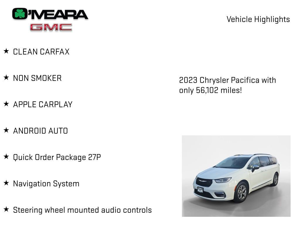 Used 2023 Chrysler Pacifica Limited image 7