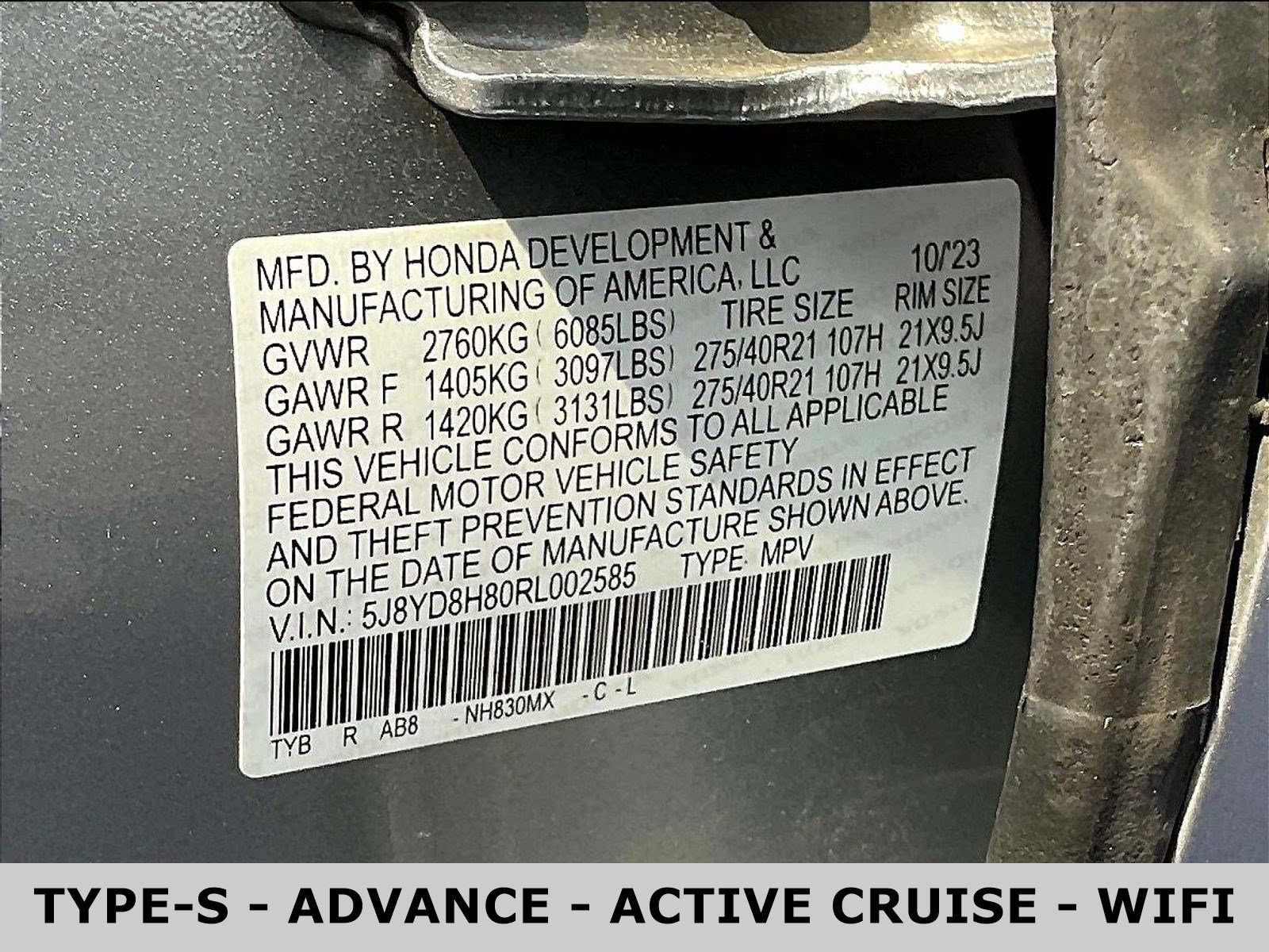 Used 2024 Acura MDX Type S AWD/4WD image 19