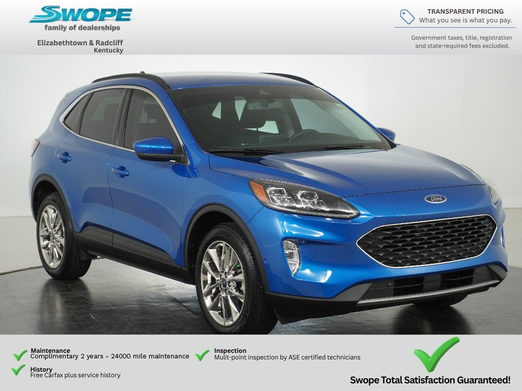 Certified 2021 Ford Escape Titanium AWD/4WD image 1