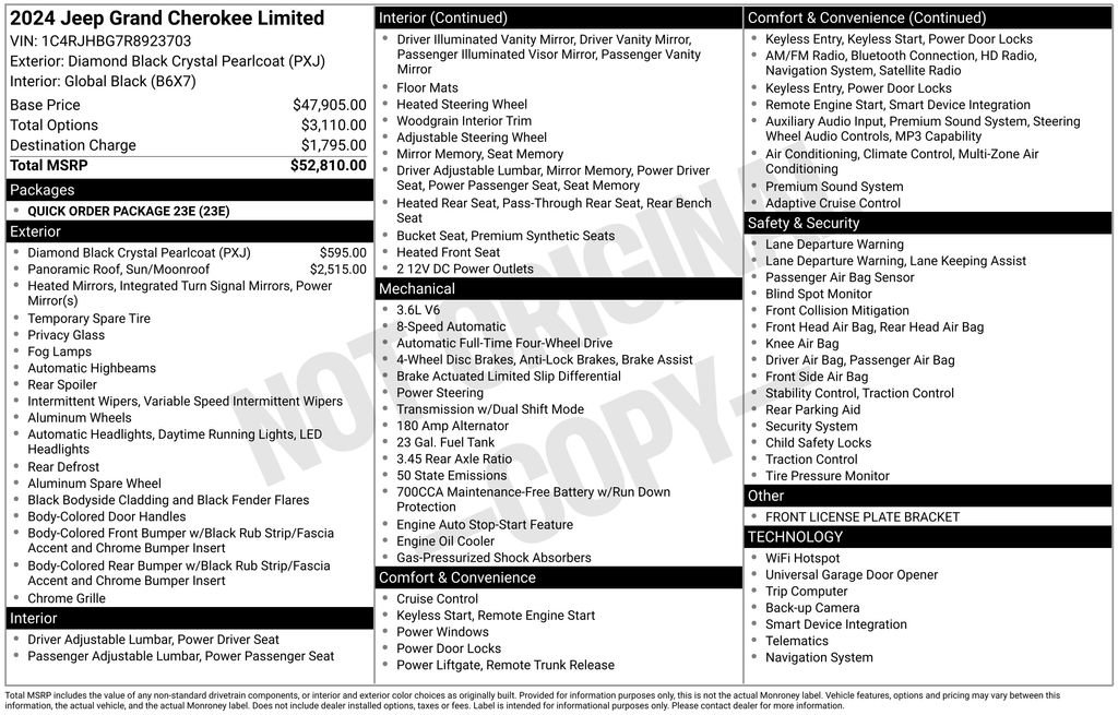 Used 2024 Jeep Grand Cherokee Limited image 6