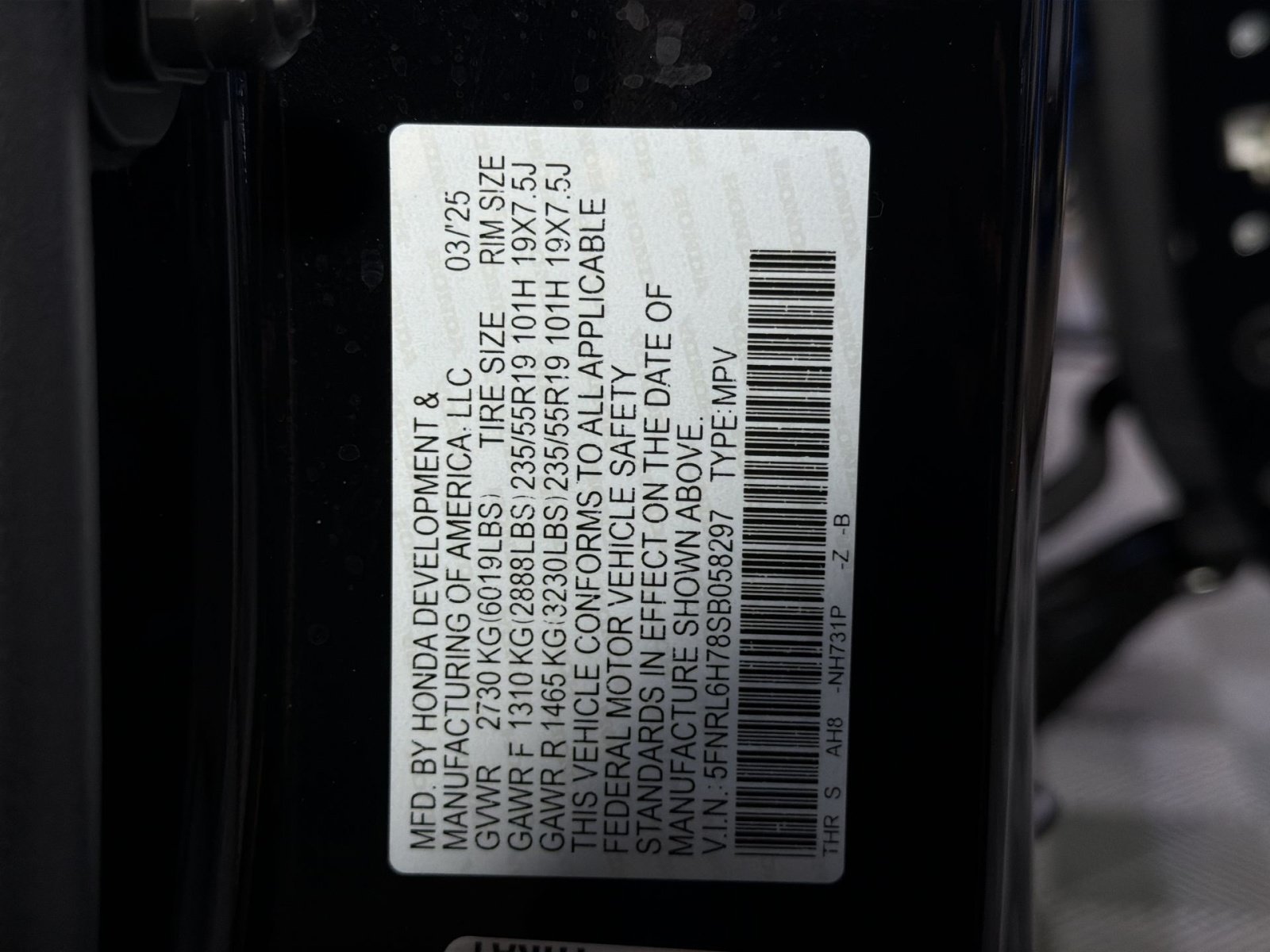 Used 2025 Honda Odyssey Sport-L image 35