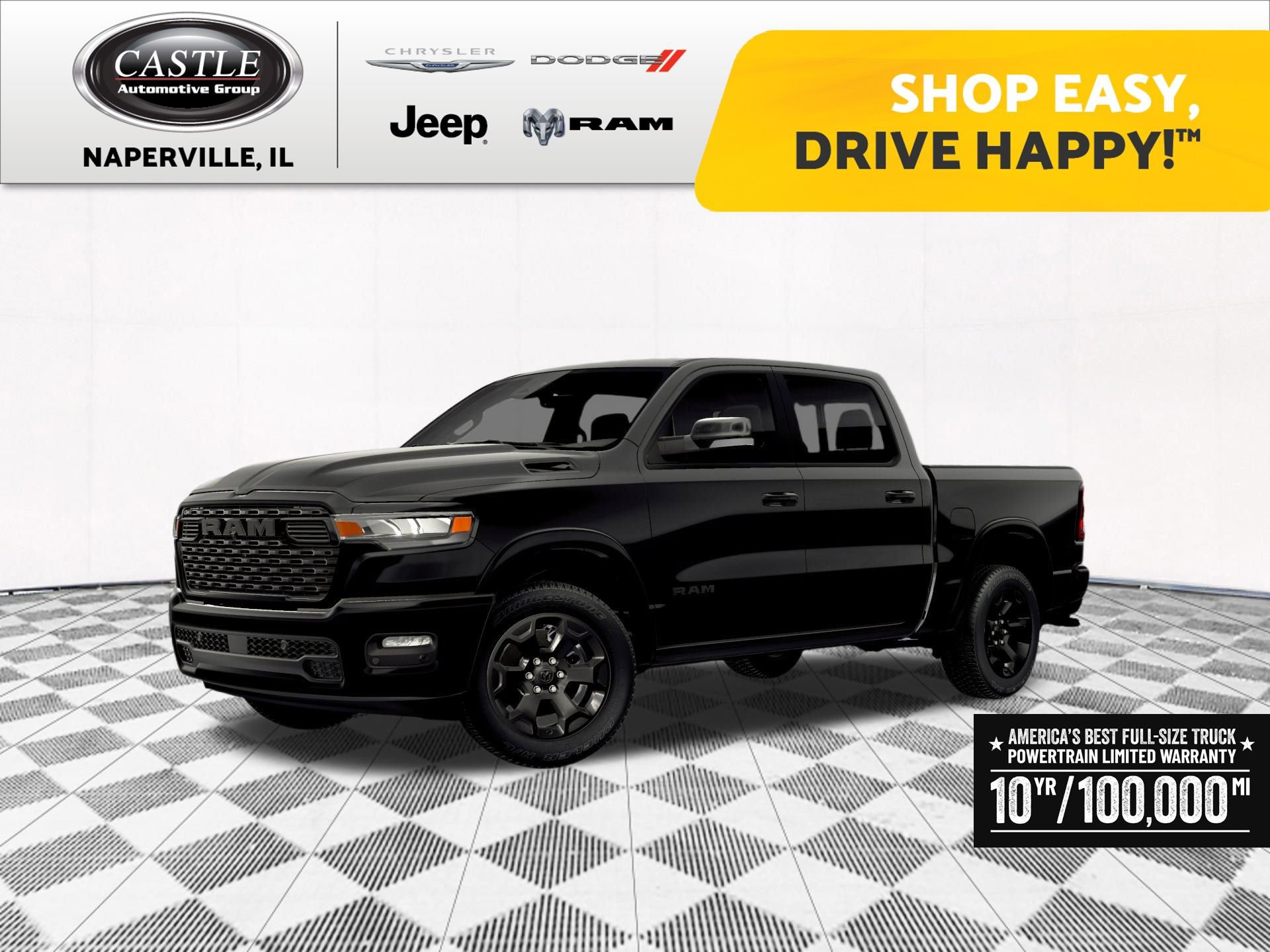 New 2026 RAM 1500 4x4 Crew Cab