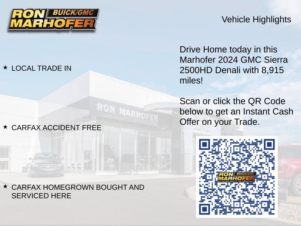 Used 2024 GMC Sierra 2500 Denali w/ Denali Reserve Package AWD/4WD image 15